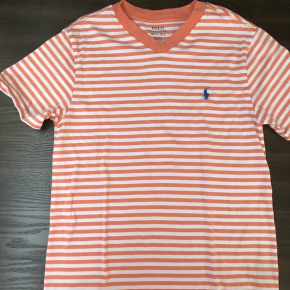 Polo Ralph Lauren Other - Boys orange/white Polo T Shirt
